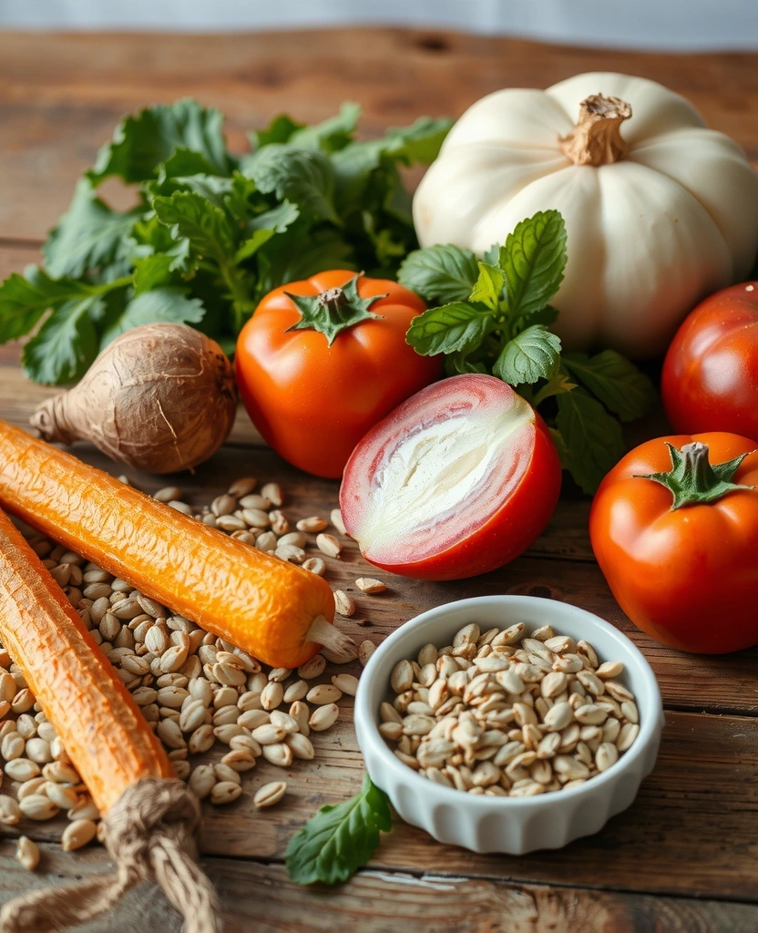 Frische Lebensmittel Nahaufnahme